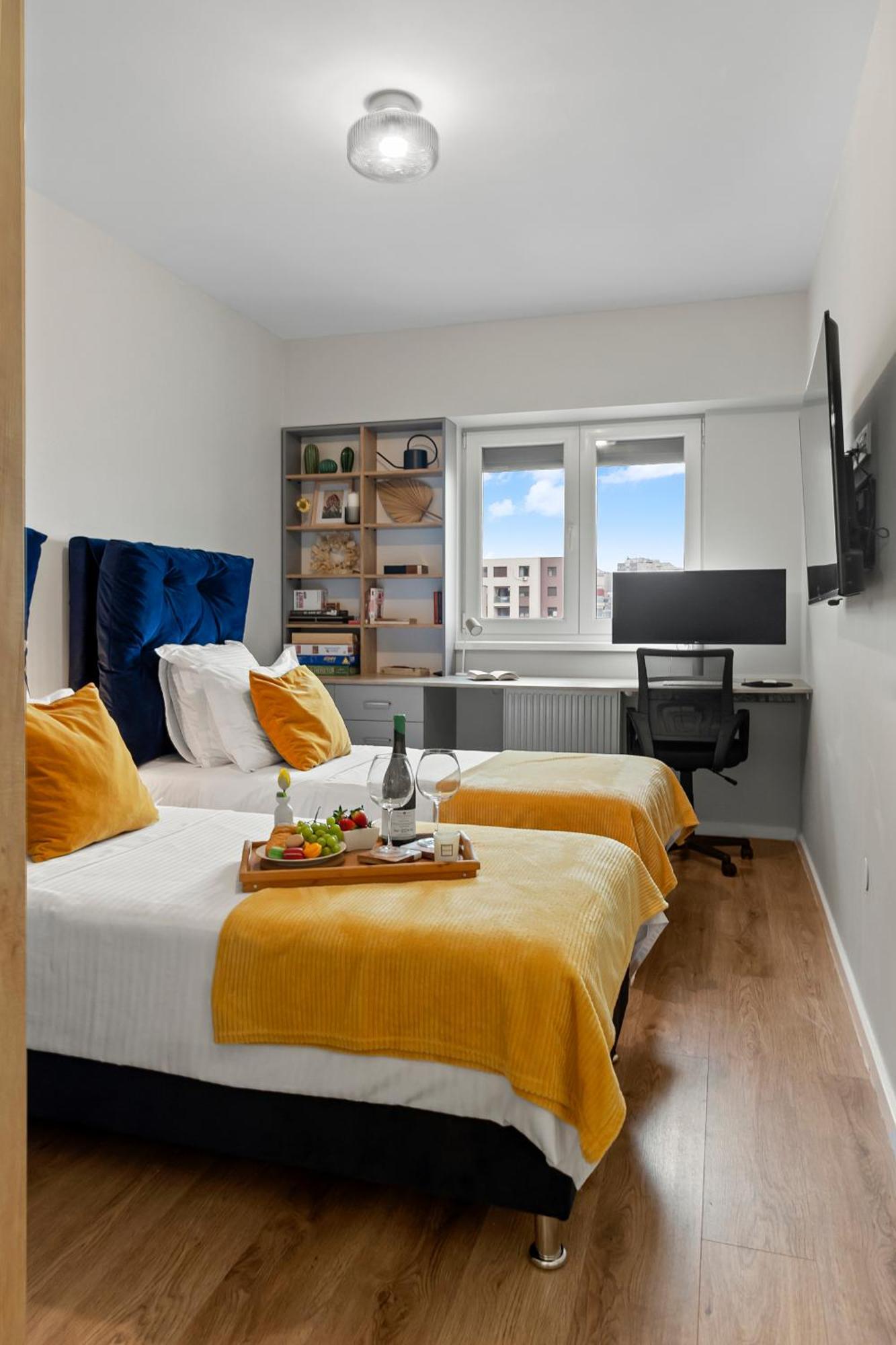 Mido Park Apartment With Private Parking & Self Check-In Βουκουρέστι Εξωτερικό φωτογραφία